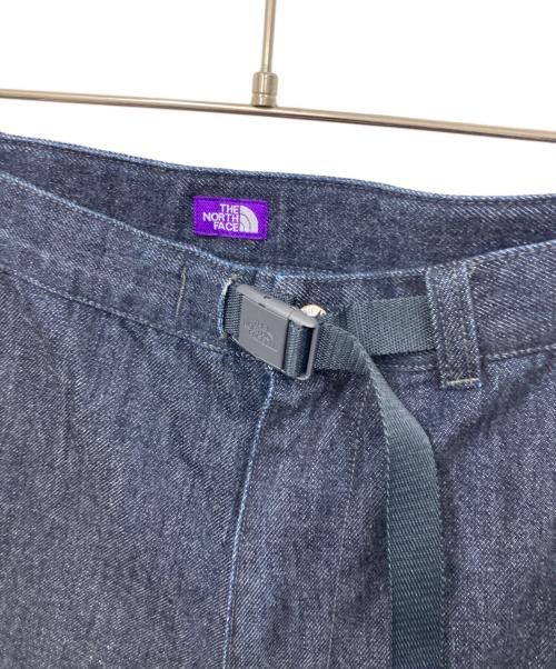 THE NORTHFACE PURPLELABEL（ザ・ノースフェイス パープルレーベル）THE NORTHFACE PURPLELABEL (ザ・ノースフェイス パープルレーベル) デニムワイドテーパードフィールドパンツ インディゴ サイズ:W34の古着・服飾アイテム
