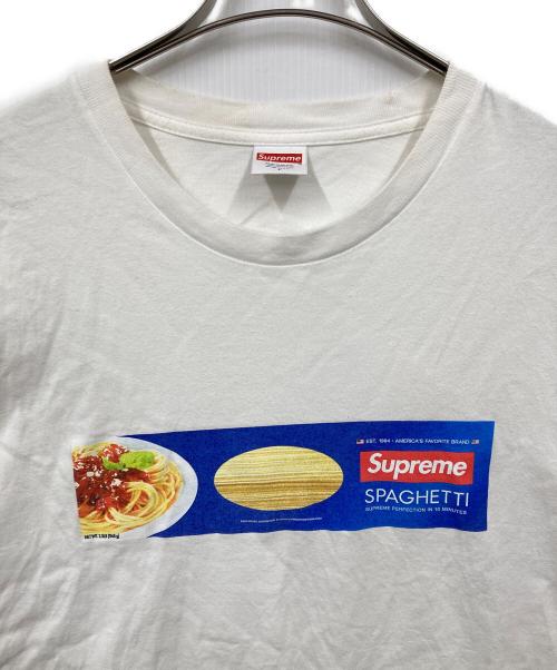 SUPREME（シュプリーム）Supreme (シュプリーム) Spaghetti Tee ホワイト サイズ:Lの古着・服飾アイテム