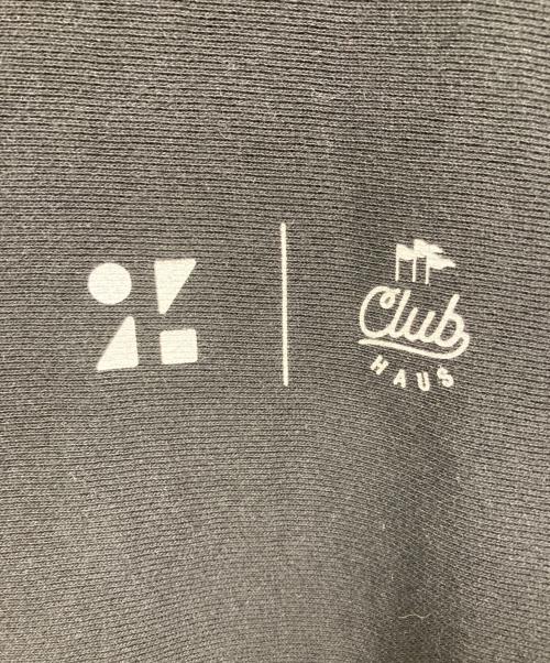 CLUB HAUS（クラブハウス）club haus (クラブハウス) パーカー ブラック サイズ:XLの古着・服飾アイテム