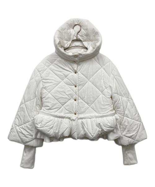 rosy monster（ロージーモンスター）rosy monster (ロージーモンスター) 中綿コート ホワイト サイズ:Fの古着・服飾アイテム