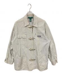 LAUREN RALPH LAUREN（ローレンラルフローレン）の古着「ファイヤーマン ワーク カバーオール ジャケット」｜ホワイト