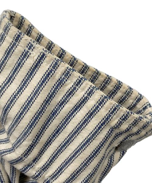 LAUREN RALPH LAUREN（ローレンラルフローレン）LAUREN RALPH LAUREN (ローレンラルフローレン) ファイヤーマン ワーク カバーオール ジャケット ホワイト サイズ:Mの古着・服飾アイテム