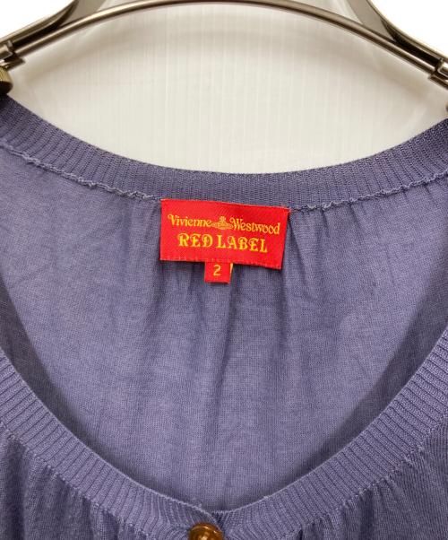 Vivienne Westwood RED LABEL（ヴィヴィアンウエストウッドレッドレーベル）Vivienne Westwood RED LABEL (ヴィヴィアンウエストウッドレッドレーベル) ワンピース パープル サイズ:2の古着・服飾アイテム