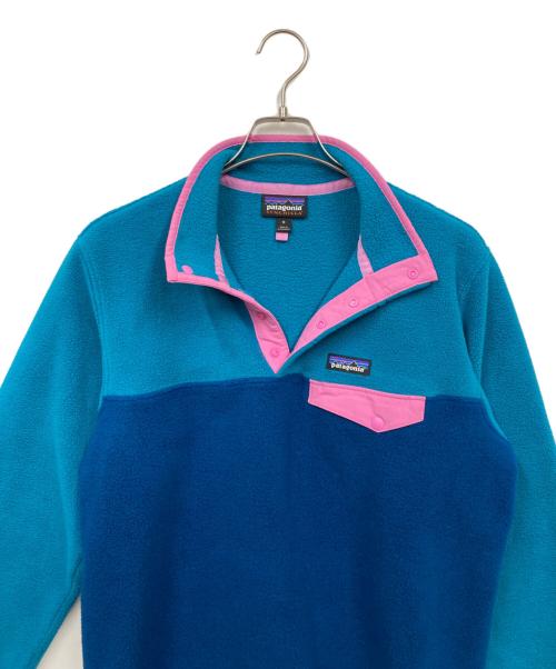 Patagonia（パタゴニア）Patagonia (パタゴニア) シンチラ スナップボタンフリースジャケット ブルー サイズ:Mの古着・服飾アイテム