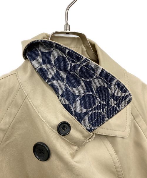 COACH（コーチ）COACH (コーチ) トレンチコート ベージュ サイズ:Mの古着・服飾アイテム
