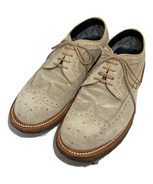 REGAL for NONATIVE（リーガル フォー ノンネイティブ）REGAL for NONATIVE (リーガル フォー ノンネイティブ) ウィングチップシューズ ベージュ サイズ:24　１/2の古着・服飾アイテム