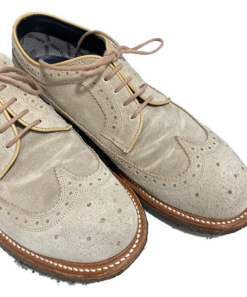 REGAL for NONATIVE（リーガル フォー ノンネイティブ）REGAL for NONATIVE (リーガル フォー ノンネイティブ) ウィングチップシューズ ベージュ サイズ:24　１/2の古着・服飾アイテム