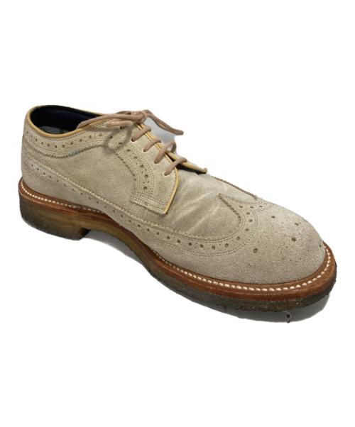 REGAL for NONATIVE（リーガル フォー ノンネイティブ）REGAL for NONATIVE (リーガル フォー ノンネイティブ) ウィングチップシューズ ベージュ サイズ:24　１/2の古着・服飾アイテム