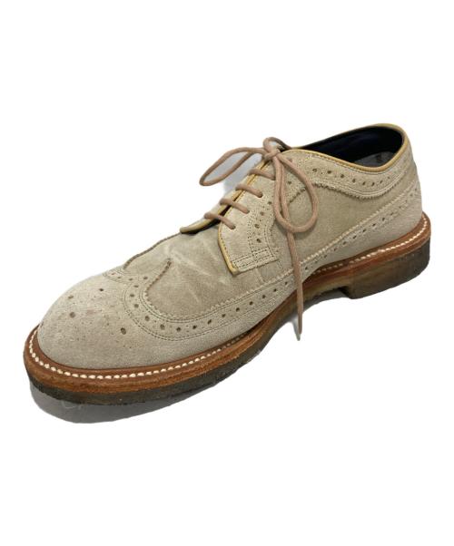 REGAL for NONATIVE（リーガル フォー ノンネイティブ）REGAL for NONATIVE (リーガル フォー ノンネイティブ) ウィングチップシューズ ベージュ サイズ:24　１/2の古着・服飾アイテム