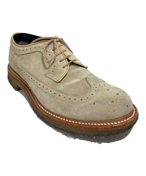 REGAL for NONATIVE（リーガル フォー ノンネイティブ）REGAL for NONATIVE (リーガル フォー ノンネイティブ) ウィングチップシューズ ベージュ サイズ:24　１/2の古着・服飾アイテム