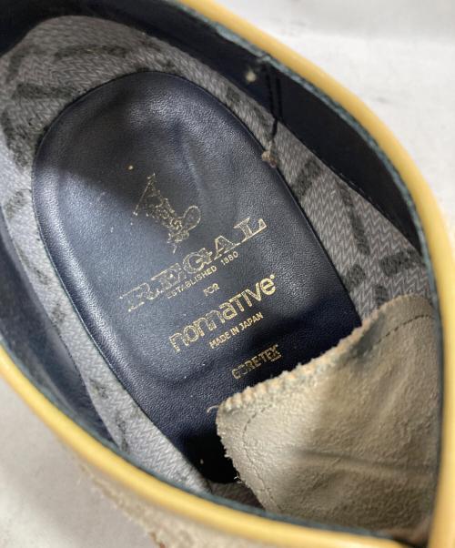 REGAL for NONATIVE（リーガル フォー ノンネイティブ）REGAL for NONATIVE (リーガル フォー ノンネイティブ) ウィングチップシューズ ベージュ サイズ:24　１/2の古着・服飾アイテム