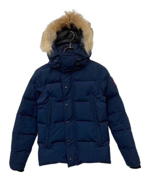 CANADA GOOSE（カナダグース）CANADA GOOSE (カナダグース) ダウンジャケット ネイビー サイズ:XSの古着・服飾アイテム