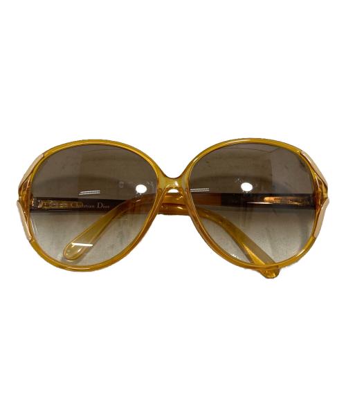 Christian Dior（クリスチャン ディオール）Christian Dior (クリスチャン ディオール) サングラス イエローの古着・服飾アイテム