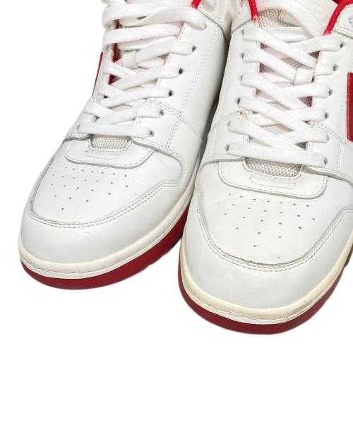 OFFWHITE（オフホワイト）OFFWHITE (オフホワイト) スニーカー ホワイト×レッド サイズ:44の古着・服飾アイテム