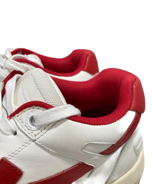 OFFWHITE（オフホワイト）OFFWHITE (オフホワイト) スニーカー ホワイト×レッド サイズ:44の古着・服飾アイテム