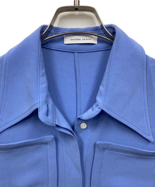 SATORU SASAKI（サトル ササキ）SATORU SASAKI (サトル ササキ) シャツワンピース スカイブルー サイズ:SIZE 2の古着・服飾アイテム
