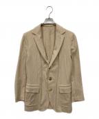 BOTTEGA VENETAボッテガベネタ）の古着「テーラードジャケット」｜ベージュ