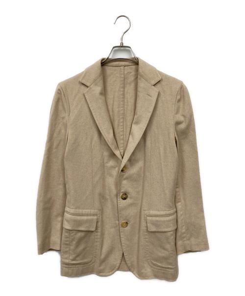 BOTTEGA VENETA（ボッテガベネタ）BOTTEGA VENETA (ボッテガベネタ) テーラードジャケット ベージュ サイズ:46の古着・服飾アイテム