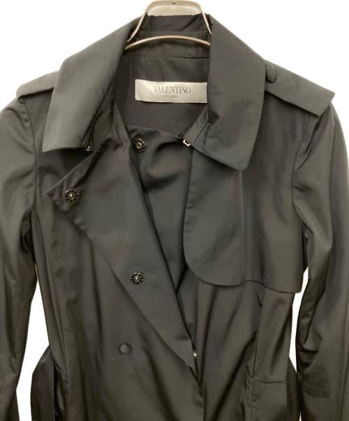 VALENTINO ROMA（ヴァレンティノ ローマ）VALENTINO ROMA (ヴァレンティノ ローマ) コート ブラック サイズ:40の古着・服飾アイテム
