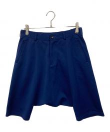 COMME des GARCONS（コムデギャルソン）の古着「ワイド サルエル パンツ」｜ブルー