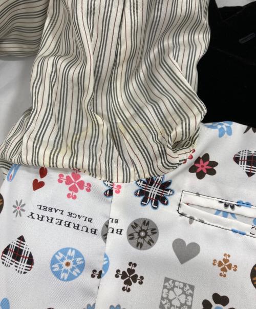 BURBERRY BLACK LABEL（バーバリーブラックレーベル）BURBERRY BLACK LABEL (バーバリーブラックレーベル) テーラードジャケット パープル サイズ:Mの古着・服飾アイテム