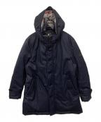 BLACK LABEL CRESTBRIDGEブラックレーベル クレストブリッジ）の古着「ダウンジャケット」｜ネイビー