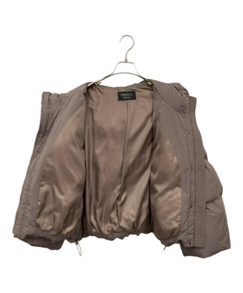 FRAY ID（フレイ アイディー）FRAY ID (フレイ アイディー) フーデッドダウンジャケット ベージュ サイズ:1の古着・服飾アイテム