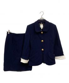 CELINE（セリーヌ）の古着「セットアップ」｜ネイビー