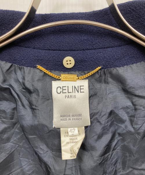 CELINE（セリーヌ）CELINE (セリーヌ) セットアップ ネイビー サイズ:42の古着・服飾アイテム