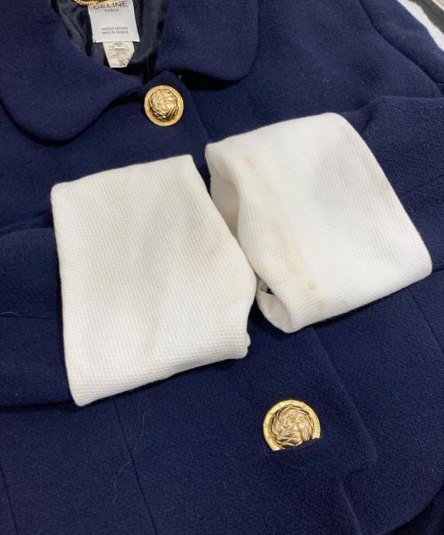 CELINE（セリーヌ）CELINE (セリーヌ) セットアップ ネイビー サイズ:42の古着・服飾アイテム