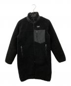 TAIONタイオン）の古着「ボアコート」｜ブラック