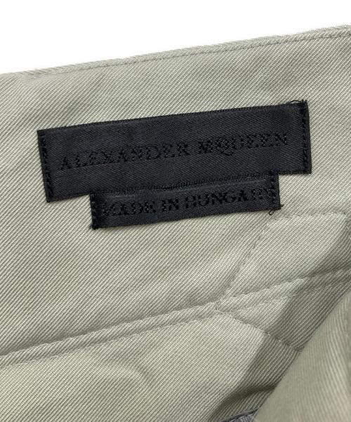 ALEXANDER McQUEEN（アレキサンダーマックイーン）ALEXANDER McQUEEN (アレキサンダーマックイーン) パンツ グレー サイズ:44の古着・服飾アイテム