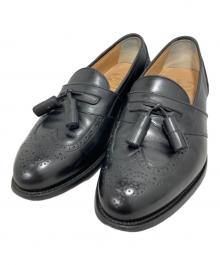 SCOTCH GRAIN（スコッチグレイン）の古着「タッセルローファー」｜ブラック