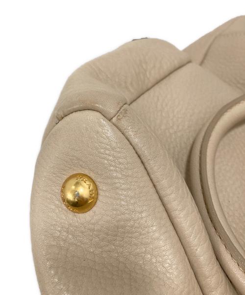 PRADA（プラダ）PRADA (プラダ) 2WAYバッグ ベージュの古着・服飾アイテム