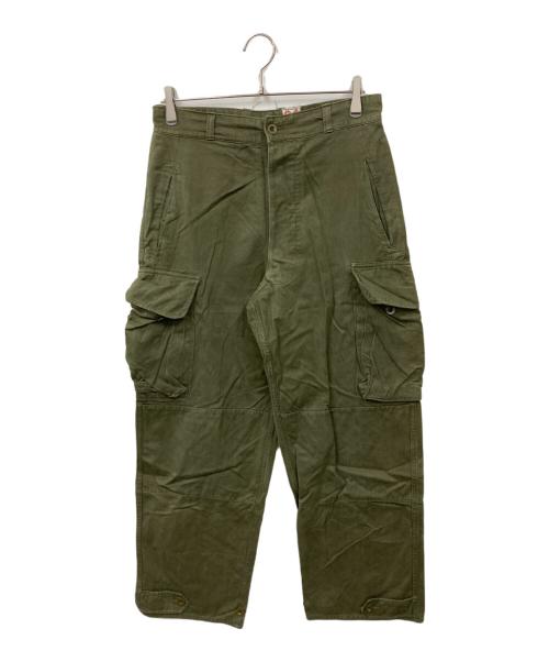 French Army（フランス軍）French Army (フレンチアーミー) Ｍ-47後期カーゴパンツ グリーン サイズ:31の古着・服飾アイテム
