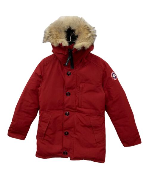 CANADA GOOSE（カナダグース）CANADA GOOSE (カナダグース) ジャスパーパーカー レッド サイズ:Sの古着・服飾アイテム