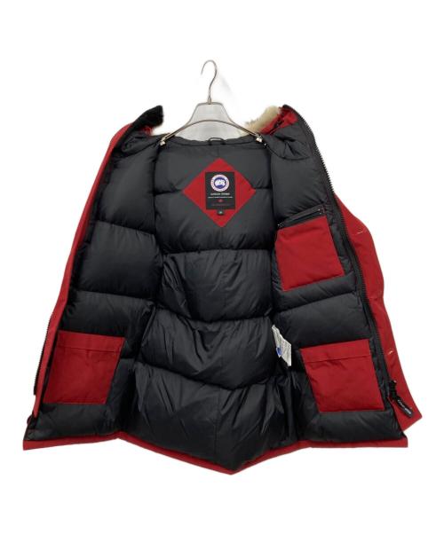 CANADA GOOSE（カナダグース）CANADA GOOSE (カナダグース) ジャスパーパーカー レッド サイズ:Sの古着・服飾アイテム