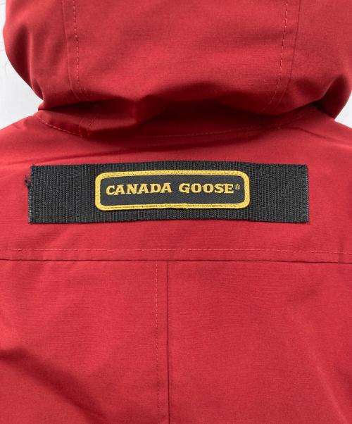 CANADA GOOSE（カナダグース）CANADA GOOSE (カナダグース) ジャスパーパーカー レッド サイズ:Sの古着・服飾アイテム