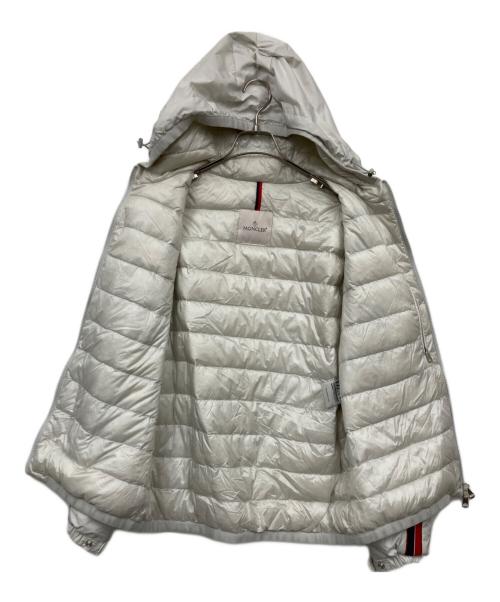 MONCLER（モンクレール）MONCLER (モンクレール) ダウンジャケット ホワイト サイズ:1の古着・服飾アイテム