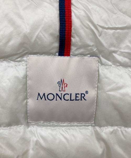 MONCLER（モンクレール）MONCLER (モンクレール) ダウンジャケット ホワイト サイズ:1の古着・服飾アイテム