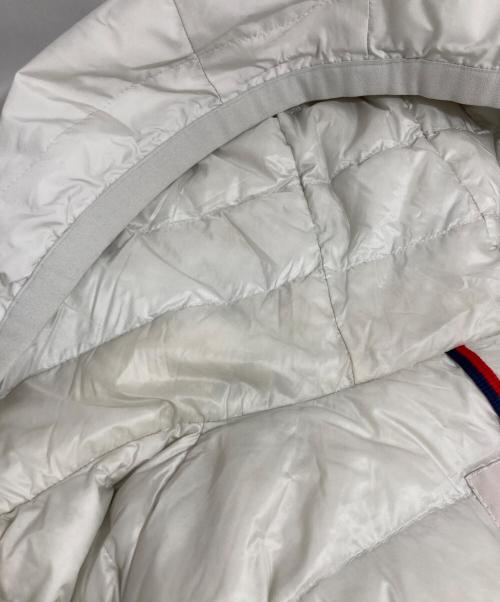 MONCLER（モンクレール）MONCLER (モンクレール) ダウンジャケット ホワイト サイズ:1の古着・服飾アイテム