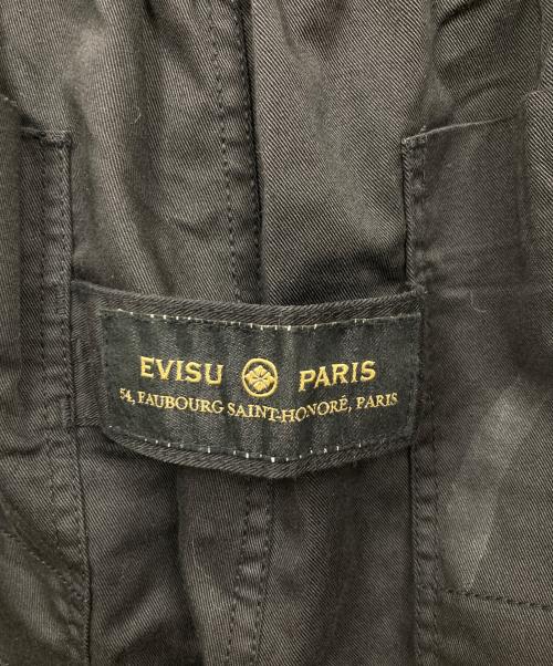 EVISU（エヴィス）EVISU (エヴィス) ハーフパンツ ブラック サイズ:Mの古着・服飾アイテム