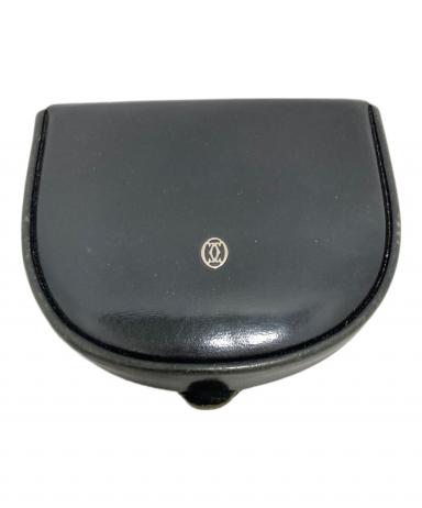 中古・古着通販】Cartier (カルティエ) パシャ コインケース ブラック