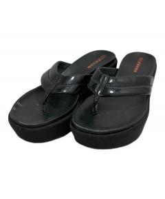 中古・古着通販】PRADA (プラダ) サンダル ブラウン サイズ:35
