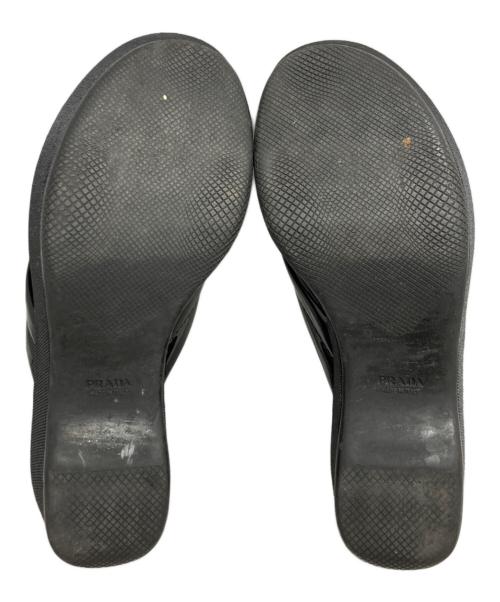 PRADA SPORTS（プラダスポーツ）PRADA SPORTS (プラダスポーツ) サンダル ブラック サイズ:36の古着・服飾アイテム