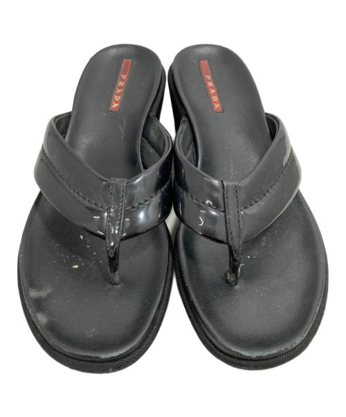 PRADA SPORTS（プラダスポーツ）PRADA SPORTS (プラダスポーツ) サンダル ブラック サイズ:36の古着・服飾アイテム