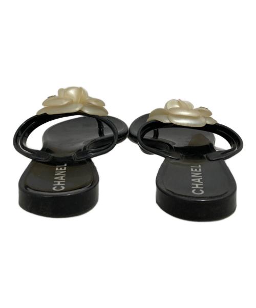 CHANEL（シャネル）CHANEL (シャネル) サンダル ブラック サイズ:36の古着・服飾アイテム