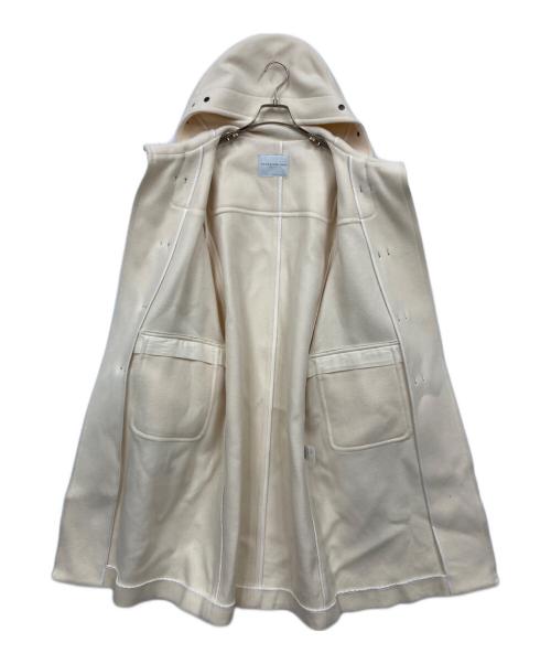 TOMORROW LAND（トゥモローランド）TOMORROW LAND (トゥモローランド) ウールメルトンダッフルコート ホワイト サイズ:38の古着・服飾アイテム