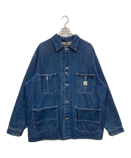 RRL（ダブルアールエル）RRL (ダブルアールエル) カバーオール インディゴ サイズ:Lの古着・服飾アイテム