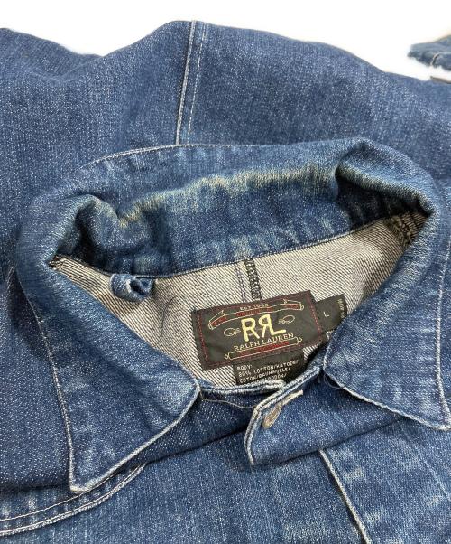 RRL（ダブルアールエル）RRL (ダブルアールエル) カバーオール インディゴ サイズ:Lの古着・服飾アイテム